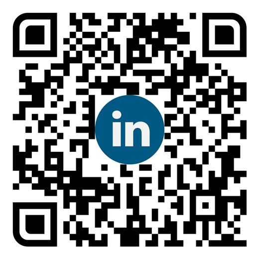 QR code linking to the LinkedIn profile of Ts. Jonathan Chu
